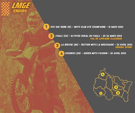 Enduro Calendrier Ligue Motocycliste Du Grand Est