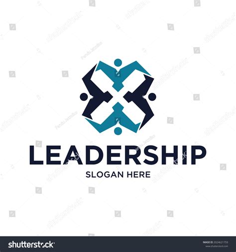 Leadership Logo Design Vector Icon Symbol Stock Vector Royalty Free