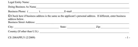 Ce200 Form ≡ Fill Out Printable Pdf Forms Online