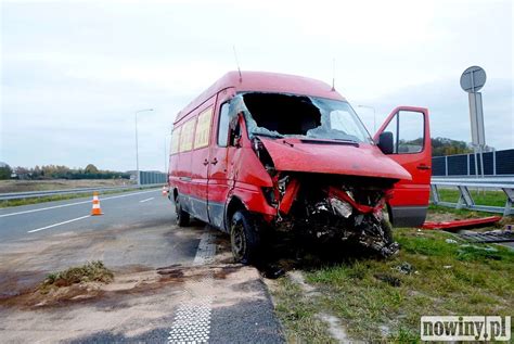 Wypadek na A1 w Skrzyszowie Wodzisław Śląski Gorzyce Skrzyszów