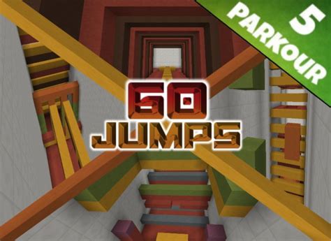 60 Jumps Parkour Map 18 Minecraft Project