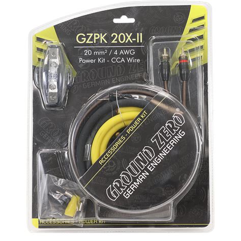 Komplet Kablov Ground Zero GZPK 20X II CarAudioEmpire