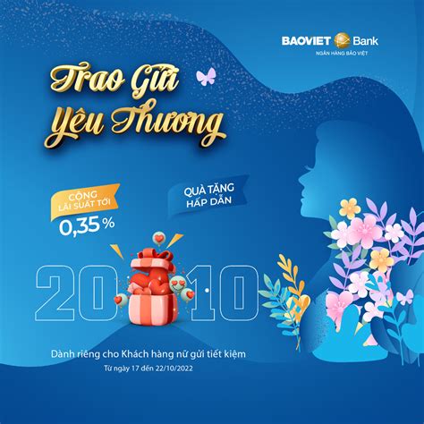 BAOVIET Bank tri ân khách hàng nữ dịp 20 10