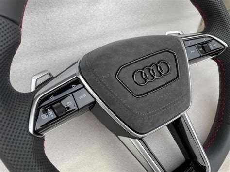 Audi A6 S6 Rs6 A7 S7 Rs7 C8 4k A8 4n Lenkrad Airbag Alcantara Audi