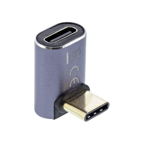 Adaptor Usb 4 Type C 8k60hz240w Unghi Susjos T M Metalic Inline