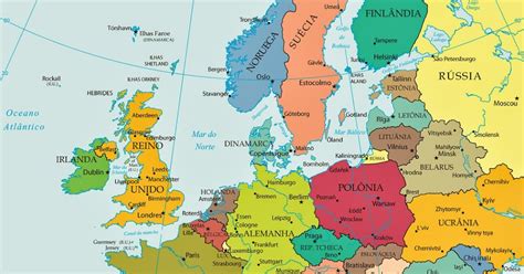 50 Países Da Europa E Suas Capitais - Paises Da Europa E Suas Capitais