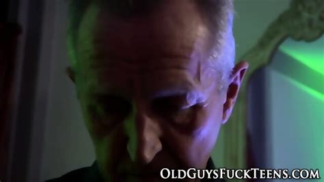 Blonde Teen Blows Elder