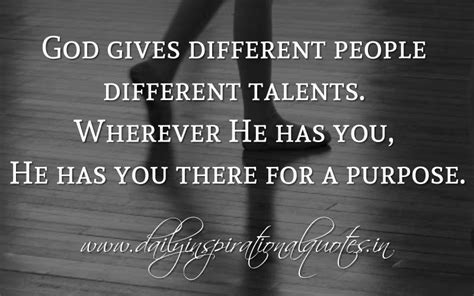 Quotes About Talent From God Quotesgram