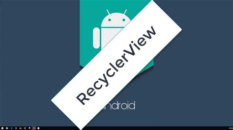 Android Tutorial Kotlin 14 Recyclerview Youtube