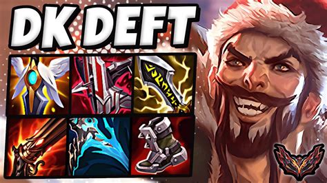 Dk Deft Draven Vs Aphelios Adc Patch Korea Grandmaster Youtube