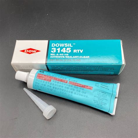 DOWSIL 3145 Clear - 90g/tuýp - Keo silicone RTV 1 thành phần màu trong ...