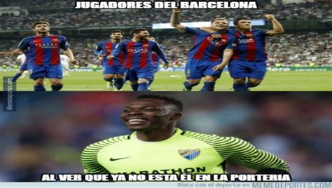 Los Mejores Memes Del Barça Málaga Con Polémica Incluida La Goleada