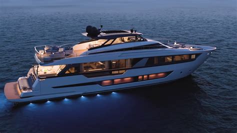 Luxury Flybridge Yacht Ferretti Yachts 1000 Ferretti Group Youtube