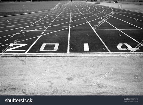 athletic track black white running  stock photo  shutterstock