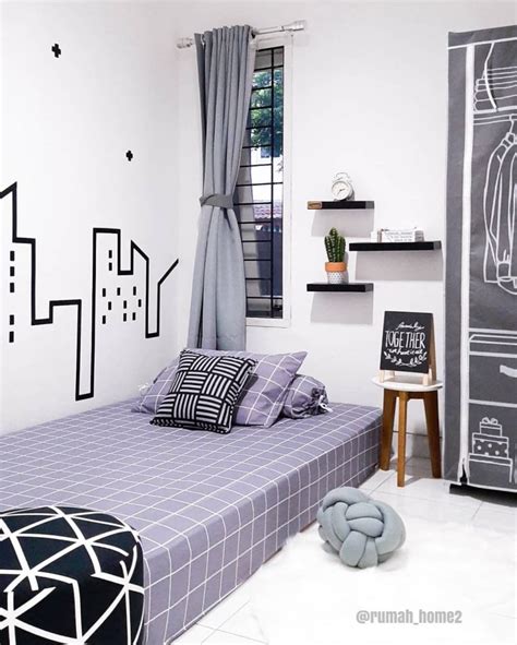 inilah gambar desain kamar cowok keren wajib kamu ketahui