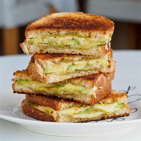 Avocado Grilled Cheese Sandwich with Avocado {Gluten-Free}