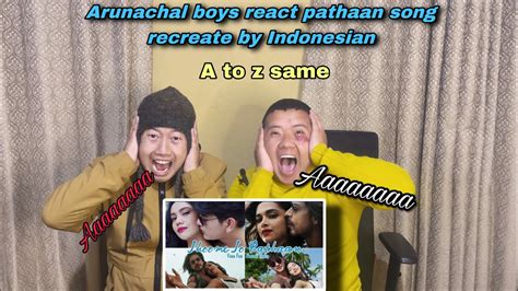 Indian Reaction Jhoome Jo Pathaan Vina Fan Version Parodi Recreate