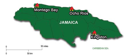 Kingston To Ocho Rios And Montego Bay Jamaica Discovery Tours And Vacations