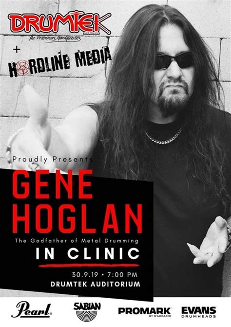 Gene Hoglan announces Melbourne drum clinic - The Rockpit