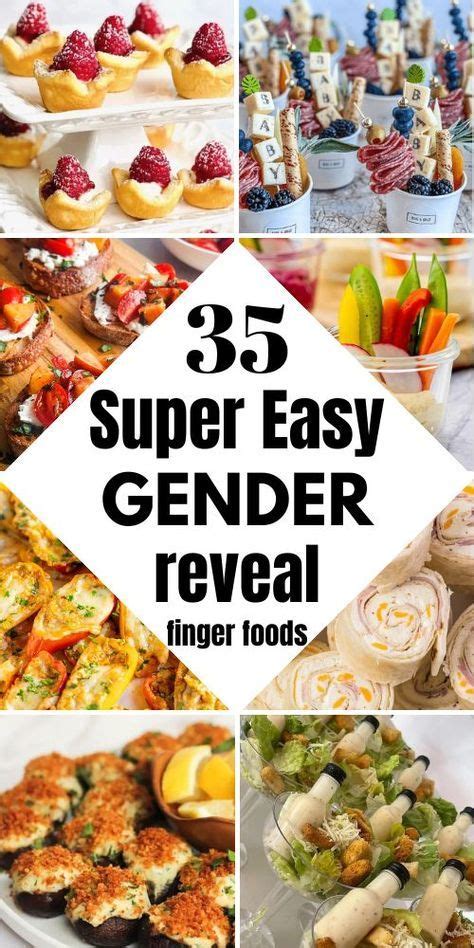 35 Best Baby Shower Food Ideas On A Budget In 2024 Gender Reveal Food