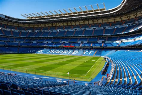 Soccer Stadium Madrid Spain Editorial Stock Image - Image of spain ...