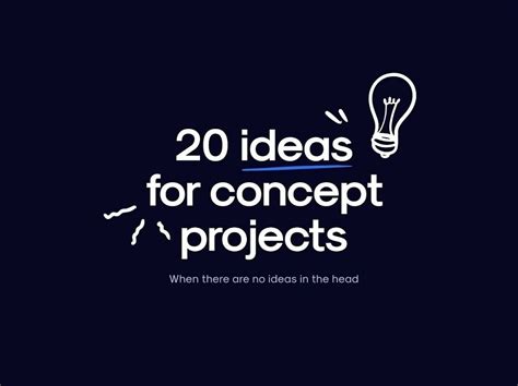 ideas  concept project design
