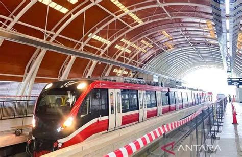 Lrt Rute Velodrome Pramuka Ditargetkan Beroperasi 2024 Koran