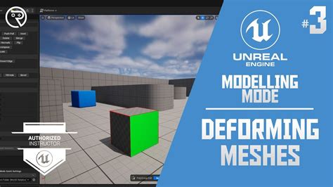 Unreal Engine 5 Tutorial Modelling Mode Part 3 Deforming Meshes