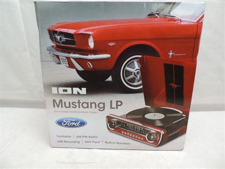 ShopTheSalvationArmy ION Audio Ford Mustang LP 4 In 1 Classic Car