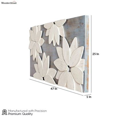 Buy Wooden Floral Wall Art Online In India At Best Price Modern Wall