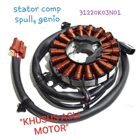 Jual Ahm Stator Comp Spul Spull Original Genio Sparepart Motor