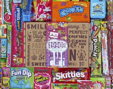 Vintage Candy Co 1960s Retro Decade Candy T Assortment 60s Candies