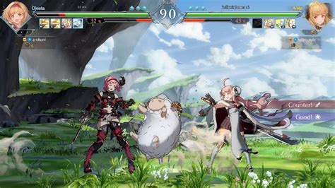 Granblue Fantasy Versus Rising Practice Matches Anila Vs Djeeta 03 13