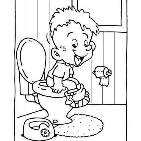 Potty Training Coloring Pages | ToityGo