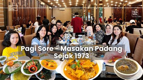 Jakarta Nasi Padang Pagi Sore Ind Eng Youtube