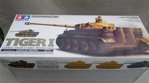 Tamiya 1/16 German Tiger I Model Tank Kit - Early Production (Sd.Kfz ...