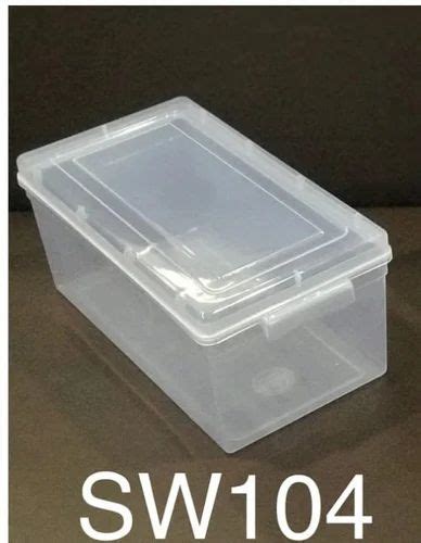 transparent plastic storage boxes  rs piece containers