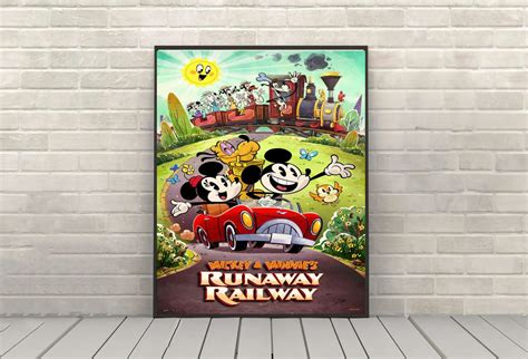 Mickey And Minnies Vintage Disney Poster Craftcentralcompany