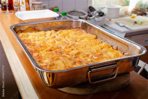 Kartoffelgratin Stock Photo | Adobe Stock