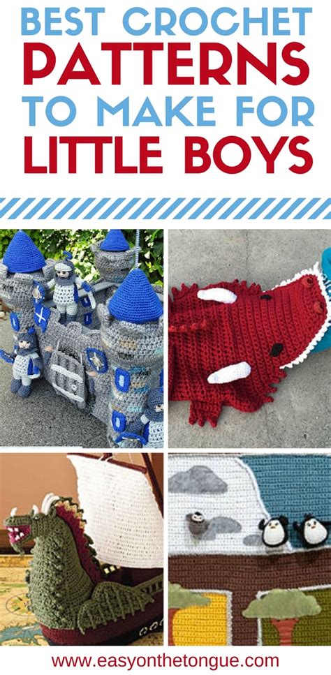 Best Crochet Patterns To Make For Baby Boys And Toddlers