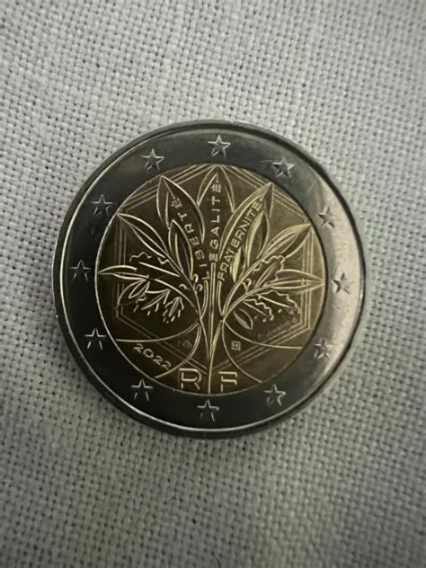 SUPERBE PIÈCE DE 2 euros rare 2022 RF EUR 500 00 PicClick FR