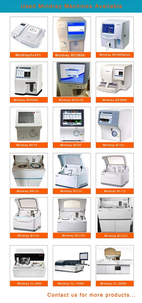 Mindray Used Auto Chemistry Analyzer Bs120 Bs200 Bs220 Bs230 Bs240