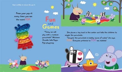 Peppa Pig Pop It With Peppa Book With Pop It By Meredith Rusu