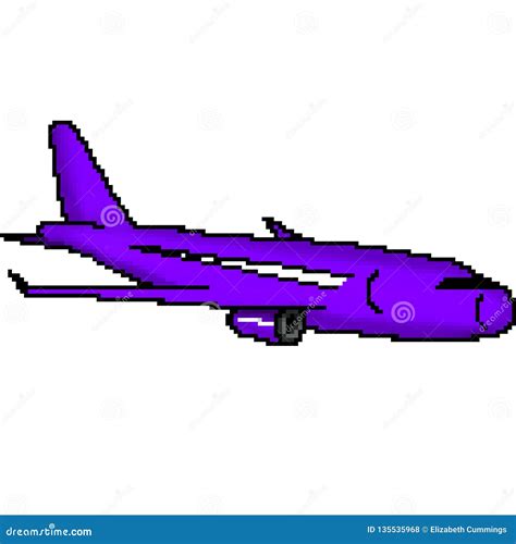 Airplane Pixel Art