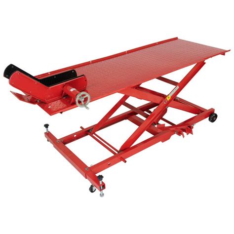 Motorbike Atv Service Hydraulic Lifter Table Hoists Lb Kg