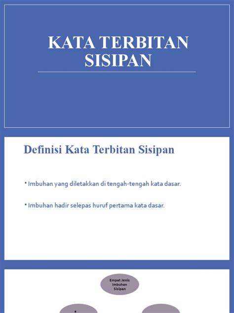 Kata Terbitan Sisipan Pdf