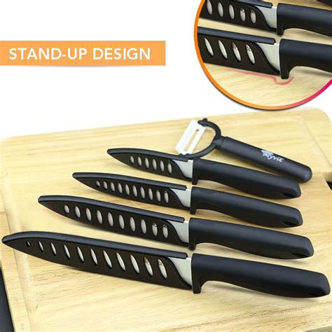 Ceramic Knife Set Inch Peeler Kitchen Kn Grandado