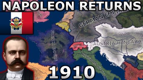 What If Napoleon Returned To France Before Ww1 Hoi4 Timelapse Youtube