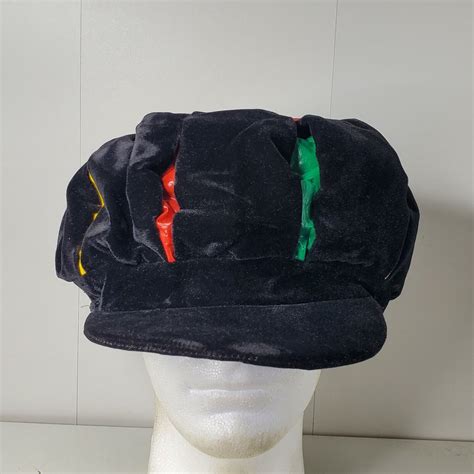 Jamaica Reggae Rasta Hip Pop Marley Slouch Hats Red G Gem