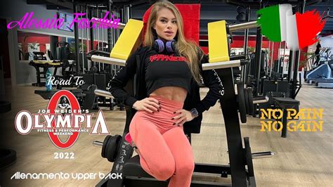 Alessia Facchin Ifbb Bikini Pro Road To Mr ⭕️lympia 2022 ~ 2 Weeks Out Shoulders Back